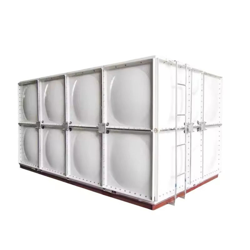ถังน้ําแบบ Modular Frp Grp Smc ถังน้ําไฟเบอร์กลาส 10000 ลิตร ถังเก็บน้ํา ถังเก็บน้ําฝน