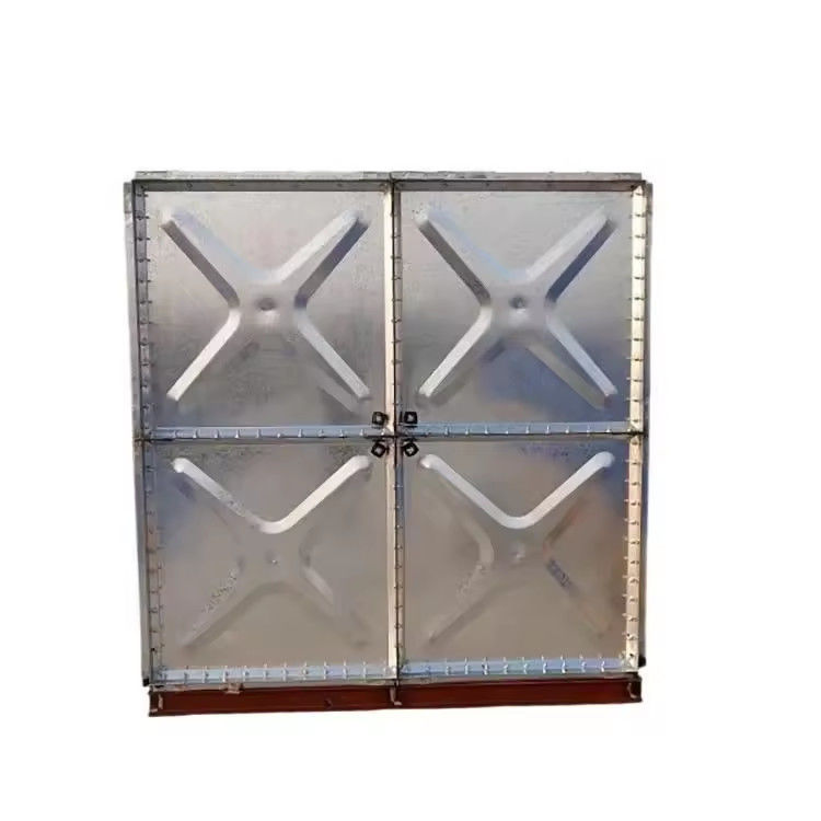 Estructura de acero galvanizado de inmersión en caliente Tanque de agua Precio Reservorio de agua de torre de acero seccional modular elevado