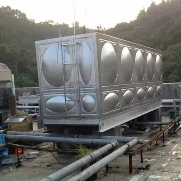 50000 lít bể chứa nước 304 thép không gỉ bể chứa nước loại ngăn bể chứa nước