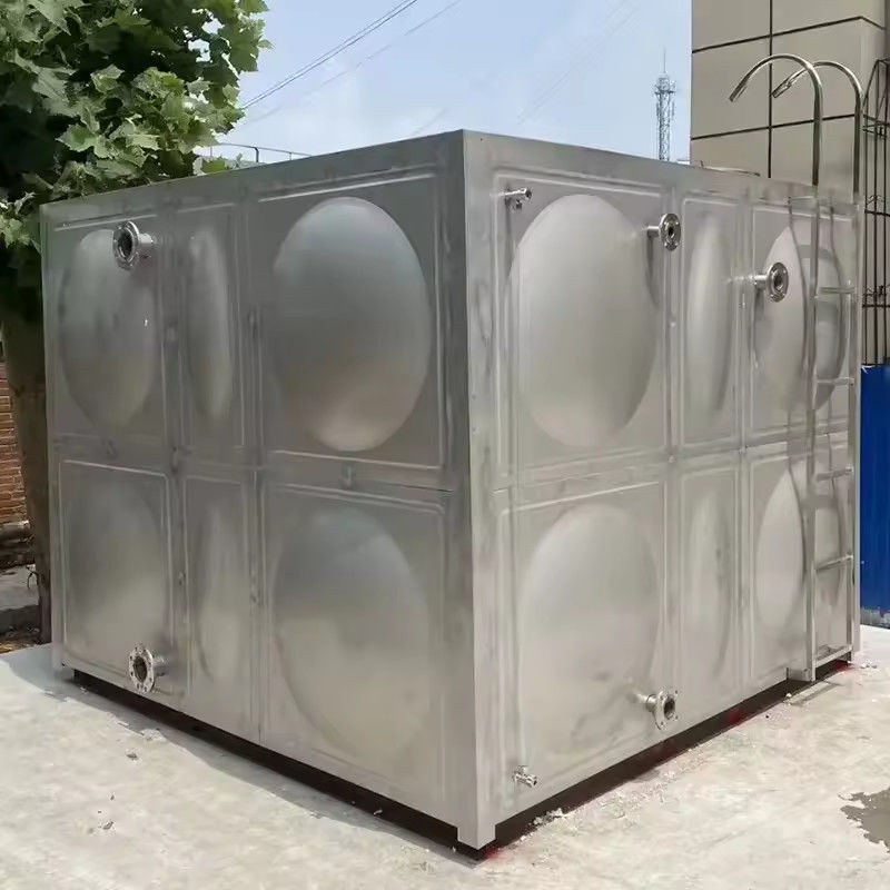 Thép không gỉ loại thực phẩm bể lưu trữ nước Bảng ép nóng kim loại uống hàn Ss 304 phần