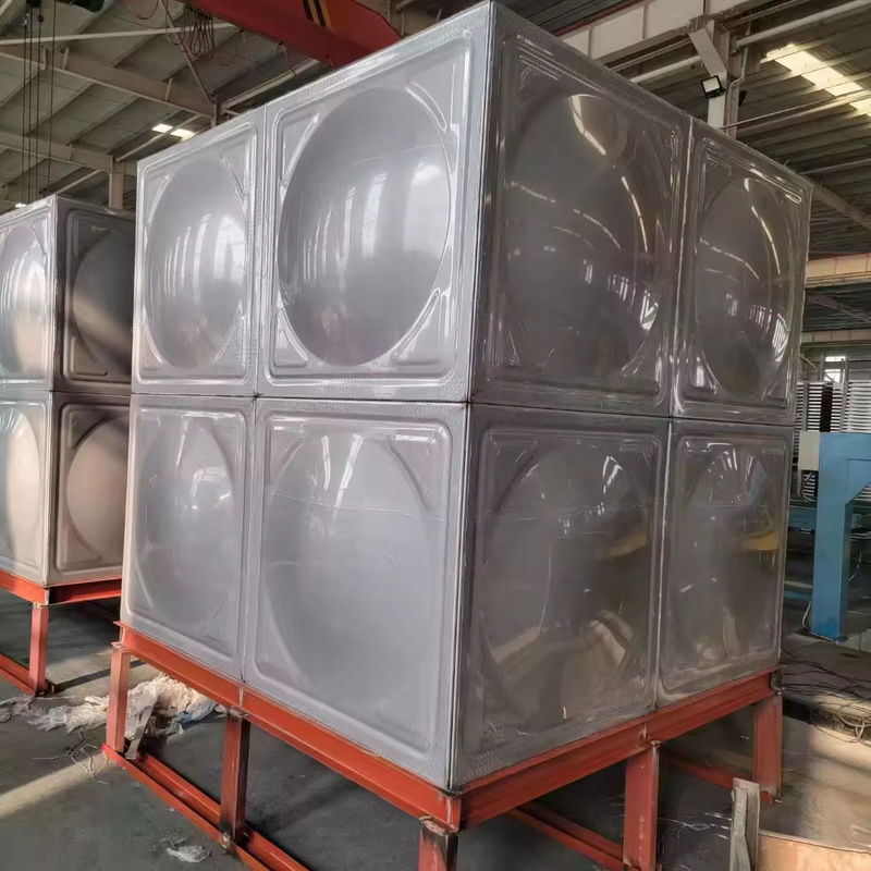 Thép không gỉ loại thực phẩm bể lưu trữ nước Bảng ép nóng kim loại uống hàn Ss 304 phần