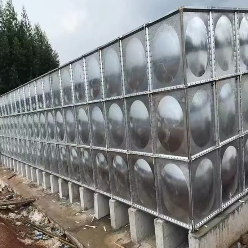 Bolted Ss316 thép không gỉ bể nước phần 10000 lít Mô-đun tăng cường chất lượng thực phẩm