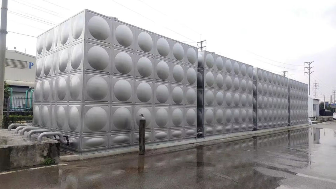 15m3 ステンレス鋼 15000l 平方パネル貯水タンク 3x2.5x2m SS304 飲料水タンク価格