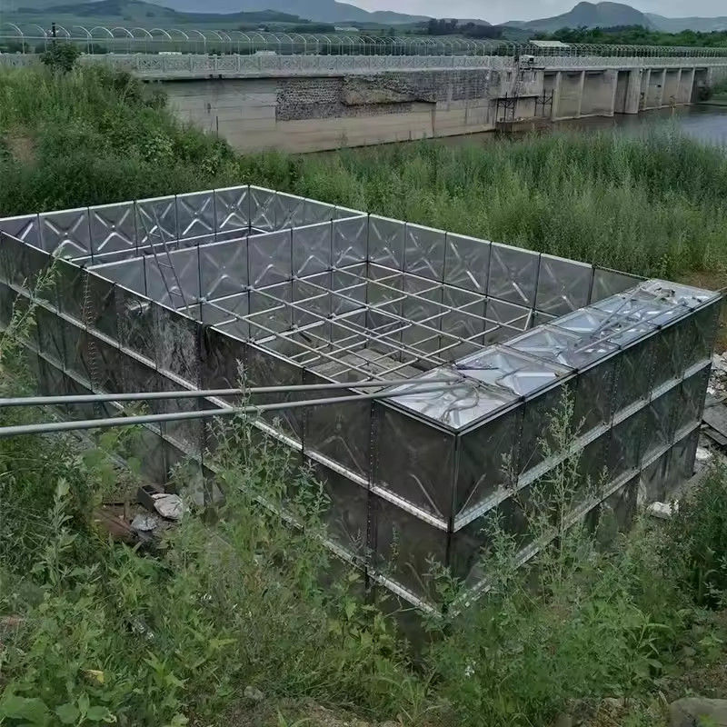 10000 20000 50000 Lit Gallon BDF GSC Bể lưu trữ nước dưới lòng đất Bể lưu trữ nước thép mô-đun lắp ráp