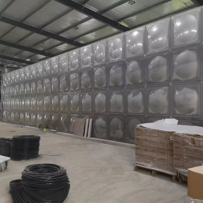 SMC FRP GRP Panel Thùng nước Thùng bơm nước Thùng chứa nước để chữa cháy Thùng nước mô-đun cách ly cho Ấn Độ