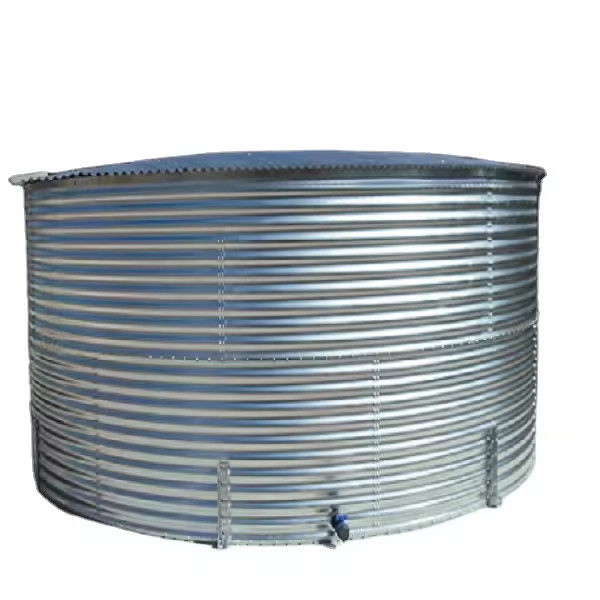 Yeni Moda Montajlı Galvanizli Çelik Su Tankı İrişim 300 M3 Sıcak Daldırılmış Galvanizli Su Tankları