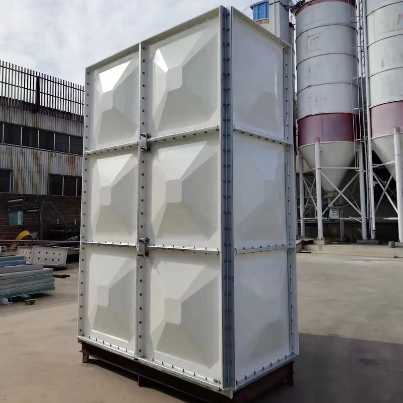Grp zbiornik wody sekcjonalny do wody pitnej Caldera Tanque De Alimentación Fiberglass FRP Tank