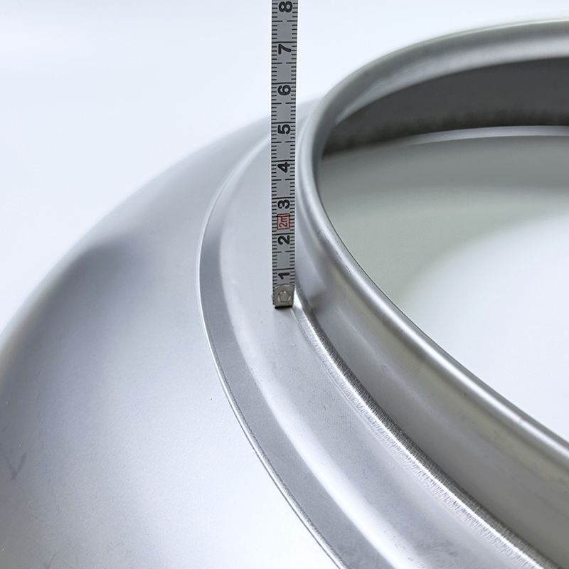 Tanque de agua de acero inoxidable, parte superior e inferior, para almacenamiento de agua pura con opciones personalizables