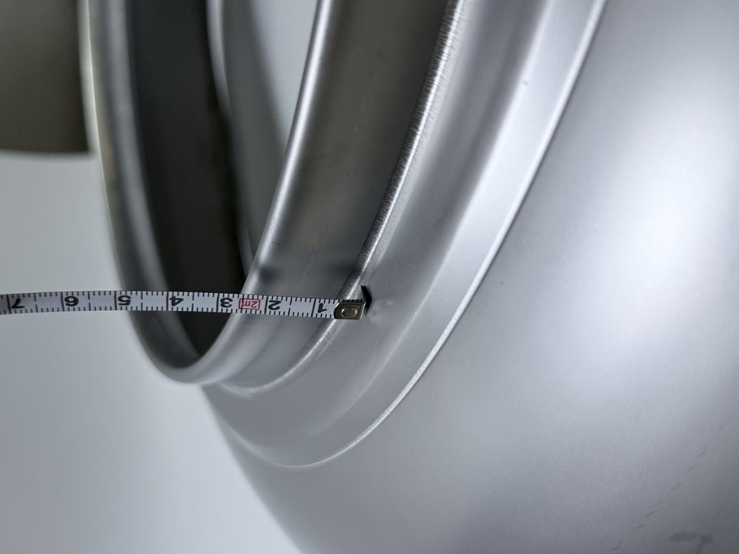 Tanque de agua de acero inoxidable, parte superior e inferior, para almacenamiento de agua pura con opciones personalizables