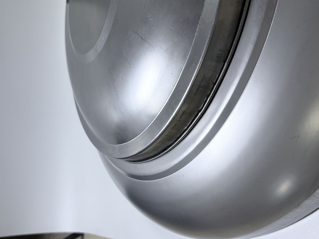 Tanque de agua de acero inoxidable, parte superior e inferior, para almacenamiento de agua pura con opciones personalizables