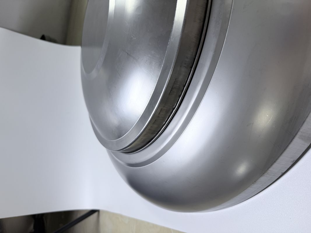 Tanque de agua de acero inoxidable, parte superior e inferior, para almacenamiento de agua pura con opciones personalizables